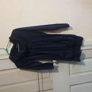 Navy blue sweater dress, L